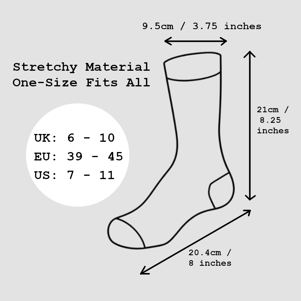 Helmet Colours - Speedway Novelty Socks