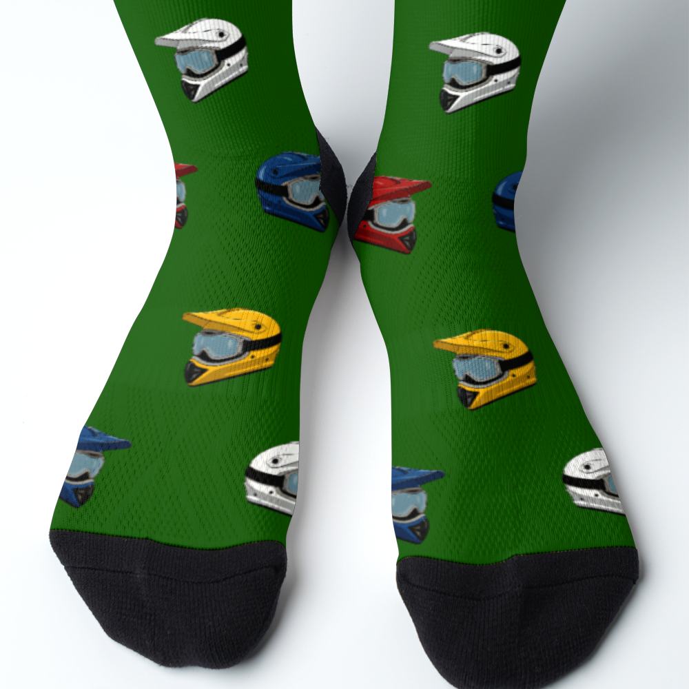 Helmet Colours - Speedway Novelty Socks