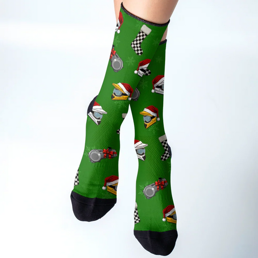 'Tis the Season - Speedway Novelty Christmas Socks - Speedway Socks