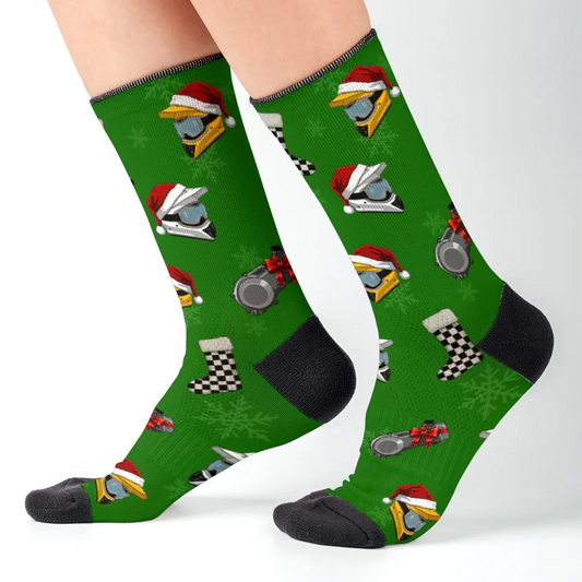 'Tis the Season - Speedway Novelty Christmas Socks - Speedway Socks