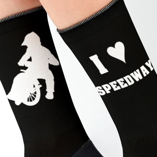 I Love Speedway - Speedway Novelty Socks - Speedway Socks